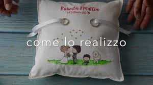 Misura 16 cm x 16 cm Come Realizzo Un Cuscino Portafedi Youtube