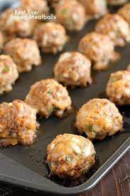 Best Ever Easy Baked Meatballs Recipe Yummly Recipe Meatball Recipes Easy Recipes Easy Baked Meatballs