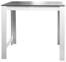 Buy square kitchen room tables at macys.com! Contemporary Small Square Bar Height Kitchen Table Contemporary Indoor Pub And Bistro Tables By Plush Pod Decor Houzz