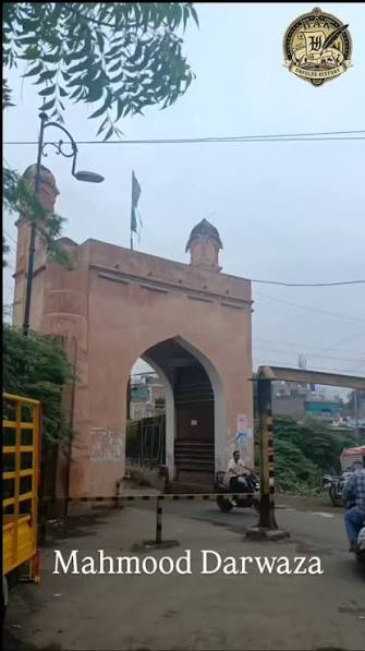 Gate of history, doorway to the past Makai Gate, Aurangabad, 1682 AD Named “Makai / Mecca Gate” because it originally faced west towards the holy city of Mecca. #makaigate #aurangabad #historical