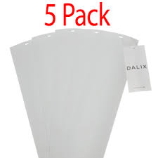 We have a huge catalogue of. Amazon Com Dalix Pvc Vertical Blind Replacement Slats Curved Smooth White 94 5 X 3 5 5 Pack Home Kitchen
