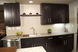 mocha shaker kitchen cabinets kitchen