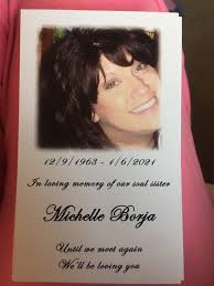 Celebration of life for michele borja