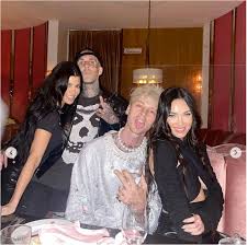 Travis Barker And Kourtney Kardashian Join Megan Fox To Celebrate Machine Gun Kelly S Birthday People Com
