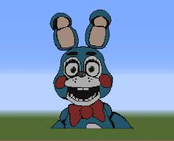 Toy Bonnie Five Nights At Freddy S Blueprints For Minecraft Houses Castles Towers And More Grabcraft Майнкрафт пиксель арт фнаф плюшевый фокси / minecraft pixel art fnaf plush foxy. toy bonnie five nights at freddy s