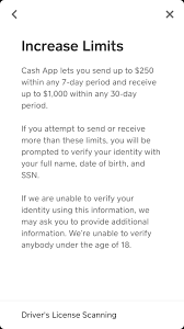 You can increase these limits by verifying your identity using your full name, date of birth, and the last 4 digits of your ssn. How Much You Can Send On Cash App Depending On Verification