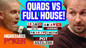 Gus Hansen Hits Quads Against Daniel Negreanu