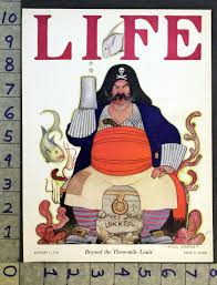 1923 PIRATE DAVEY JONES LOCKER NAUTICAL SHIP REA IRVIN LIFE ARTIST COVER  FC2114