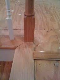 Wood Floor Installation At Top Of Stairs Wood Floor Installation Hardwood Stairs Hardwood Installation