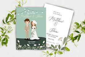 Cute Wedding Save The Date Invitation Card Template Etsy Wedding Invitation Card Template Save The Date Invitations Wedding Saving