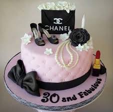Pin By George Kinezu On Cake Decorating Make Up Cake Chanel Cake Makeup Birthday Cakes
