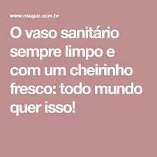 O Vaso Sanitario Sempre Limpo E Com Um Cheirinho Fresco Todo Mundo Quer Isso Vaso Sanitario Limpar Vaso Sanitario Cheirinho Para Banheiro