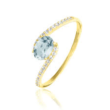 1,3 x 1,1 cmtaille : Bagues Avec Pierre Or Aigue Marine Ovale Jaune 375 1000 B3dfjab133l Histoire D Or