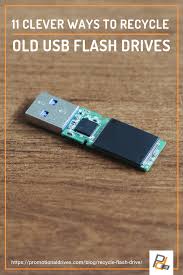 11 Clever Ways To Recycle Old Usb Flash Drives Usb Flash Drive Flash Drive Usb