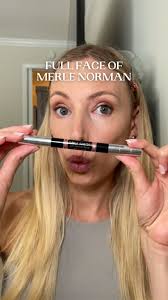 Can we talk about @merlenormaninc makeup products for a second?😍 Super  happy with their coverage and how effortlessly they blended in!,  #MerleNorman #MerleGirl #ad