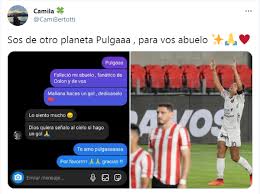 Pinos e il pulga rodriguez, da beffati a protagonisti della finale. Piel De Gallina Cruzaron En Vivo Al Pulga Rodriguez Y La Hincha Que Le Escribio Por Su Abuelo Bolavip