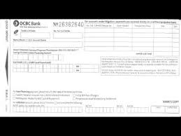 Deposit slip / (customer copy / ) vé¨éé {éséô hdfc bank oéé½þeò |éêié. My How To Fill Deposit Slip Of Ocbc Bank By Howtobank