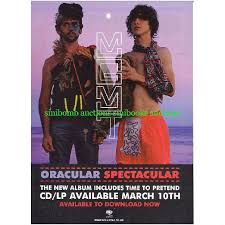Released 2 october 2007 on red ink (catalog no. Oracular Spectacular Mgmt Original Magazine Advert 8037 On Ebid United States 116153789
