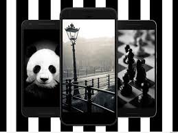 Add new style to a door, furniture, or accent piece. Black White Wallpapers Home Screen And Backgrounds For Android Apk Download