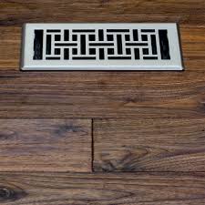 Transform your home decor with new decorative floor registers. Brushed Nickel 4 X10 Contemporary Oriental Design Floor Register Decor Grates Hvac Parts Accessories Home Garden