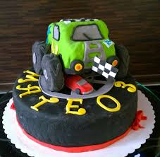 Fondant Monstertruck Torte Motivtorten Torten Fondant
