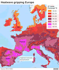 These countries are referred to as the most sweltering nations on the planet, they are the current hottest places on earth. European Heatwave Sets New June Temperature Records Bbc News