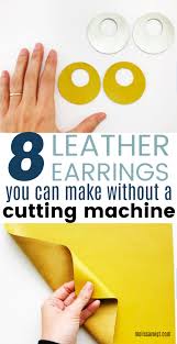 Check spelling or type a new query. How To Make Your Own Leather Earrings Without A Cutting Machine Melissa Voigt