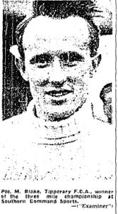 Ireland's top middle and long distance athletes in 1948