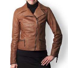 Women S Cropped Italian Leather Jacket Customized For Pierotucci Italian Leather Jackets Leather Jacket Jackets