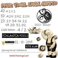 Pin Di Syair Togel Kakek Gepeto