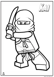 Ninjago Kai Lego Coloring Pages Ninjago Ausmalbilder Bilder Zum Ausmalen Kostenlos Ausmalbilder