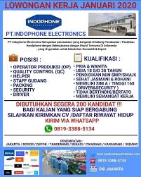 Maybe you would like to learn more about one of these? Loker Loker Januari2020 Lowongan Siap Kerja Pabrik Facebook