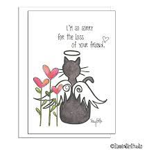 Support this site by purchasing our beautiful pet sympathy cards too. Cat Sympathy Pet Sympathy Card Zinnia Sky Studio
