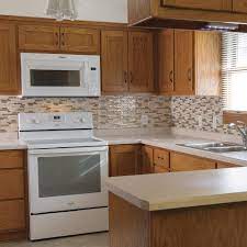 Maybe you would like to learn more about one of these? Tack Tile Peel Stick Vinyl Backsplash Tiles 3 Pk At Menards