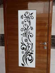 Give your bedroom a modern facelift, with this glass and wood door. Pin On Puertas