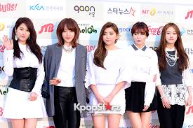 4minute attends the 3rd gaon chart kpop awards feb 12