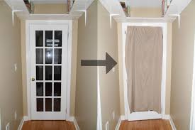 Actually, french door window treatment is almost the same as with usual windows: Design Ideas French Door Curtains Covering Window Ideas 42 Wtsenates