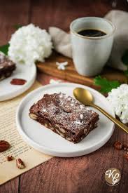 Brownie Aux Noix De Pecan Facon Cyril Lignac Voyage Gourmand Recette Brownies Noix Brownie Noix Alimentation
