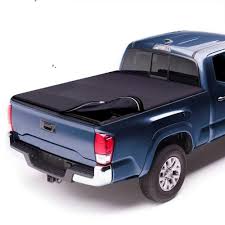 Prime Choice Auto Parts Rubber Sealed Lock Roll Up Soft Truck Bed Tonneau Cover