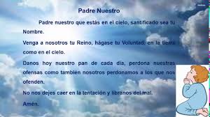 Danos hoy nuestro pan de cada día; Oracion Del Padre Nuestro Audio Y Letra Youtube