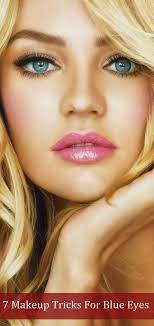 This article offers makeup tips that are specifically for people with blonde hair, green eyes, and fair skin. 7 Makeup Tricks For Blue Eyes Hair Makeup Wedding Hair And Makeup Beautiful Makeup