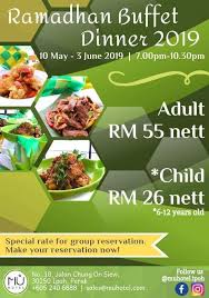 Bermula 23 april 2020 seluruh umat islam di malaysia akan memulakan ibadah puasa. Mu Hotel Ramadhan Buffet Dinner At Mu Hotel Ipoh Facebook