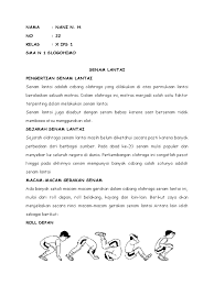 Jan 07, 2020 · meski namanya terdapat kata lompat, namun gerakan ini termasuk ke dalam kategori senam lantai. Senam Lantai Disebut Juga Cara Golden