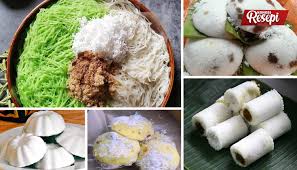 Pandan klasik yang digandingkan dengan perisa santan dan jagung manis merupakan ramuan penting dalam memberikan rasa enak kepada resipi kuih pulut 3 cara ini! Aneka Resepi Kuih Putu Sedap Hasilnya Macam Beli Kat Pasar Malam Kongsi Resepi