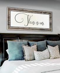 Bedroom Wall Art This Is Us Wood Frame Ready To Hang Master Bedroom Wall Decor Wall Decor Bedroom Remodel Bedroom