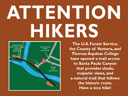 Parking areas near the trail will be closed or restricted and citations may be issued. Why The Entrance To A Popular Los Padres National Forest Trail Moved