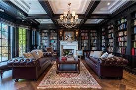 The Study In One Of British Columbia S Most Expensive Homes Interiors Homedecor Design Designideas Home Home Library Design Dream House Rooms Home