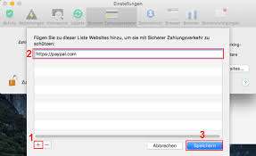 Anpassen Und Nutzen Des Sicheren Zahlungsverkehrs In Kaspersky Internet Security 16 Fur Mac