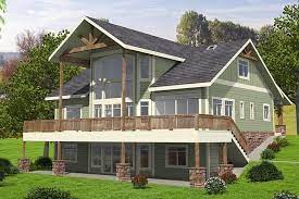 House Plan 039 00662 Lake Front Plan 4 603 Square Feet 5 Bedrooms 3 5 Bathrooms Lakefront House Plans Ranch House Plans Modern Farmhouse Plans