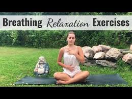 Breathing Relaxation Exercises Stress Relief Youtube Relaxation Exercises Exercise Stress Relief Stress Relief